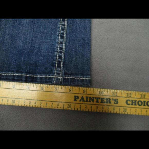 Shyanne Embellished Jeans - Size 32x32 Womens Denim Western Aztec Thick Stitch - Picture 9 of 9